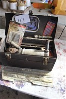 JC PENNY TOOL BOX AND CONTENTS