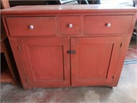Vintage Cabinet, 46"Wx37"Hx19"W