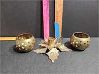 Brass Candle Holders 3
