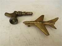 Brass Spigot and Plane