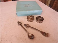 Set of Baby Collection Tickets & Silverware