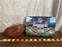 NFLopoly junior board game & Franklin football