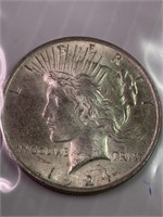 1924 Peace Silver Dollar-BU