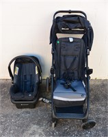 BABY TREND STROLLER & CAR SEAT WITH BASE