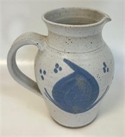 NICE SIGNED CRIMMINS POTTERY SMALL PITCHER