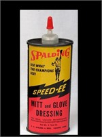 SPALDING MIT & GLOVE DRESSING CAN