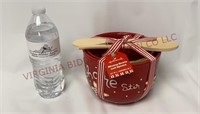 Hallmark Christmas Mixing Bowls & Spoons - New