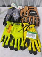 4 Pairs of Working  Gloves