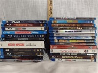 Var. Blu-Ray DVD Collection-THOR, MI, Hellboy XMEN
