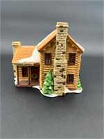 Dept 56 Timber Knoll Log Cabin in box