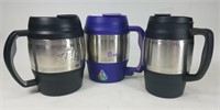Lot of 3 large Bubba to go mugs