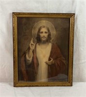 Antique Religious Jesus Print