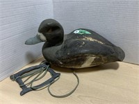 Antique Duck Decoy With Weight