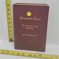 romantic kent 1952 signed book