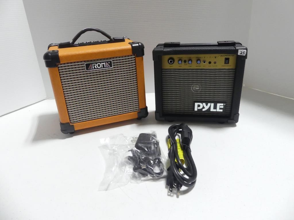 PYLE & ROM ELECTRIC GUITAR AMPLIFIERS