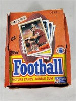 1988 TOPPS FOOTBALL - PARTIAL WAX BOX