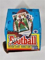 1989 TOPPS FOOTBALL - PARTIAL WAX BOX