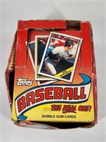 1988 TOPPS PARTIAL WAX BOX