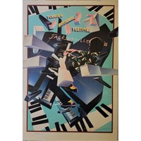 Original 1988 Poster Florida Jazz Festival Artist