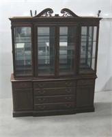 Vtg Stanley Furniture Wood Hutch/ Cabinet See Info
