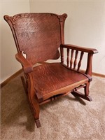 Gorgeous Antique Oak Rocking Chair