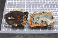 Turkish Agate 2 halves