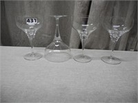 Crystal Champagne Glasses