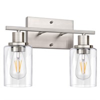 ShineTech 2-Light Bathroom Light Fixtures, Modern