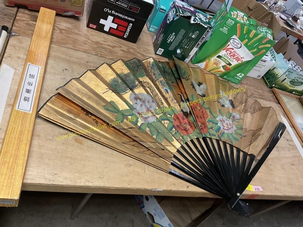 Asian large folding wall fan