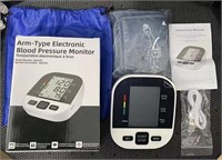 NEW - Arm-Type Electronic Blood Pressure Monitor