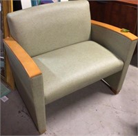 Dual Oversized Bariatric chair loveseat cherry