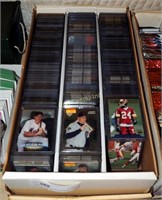 Approx 650 Assorted Sports 90's Rookie Cards Lot