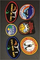 Fun Group of Embroidered Travel Patches