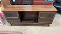 Wood TV Stand 58" Long X 25" High Needs Pegs For S