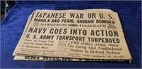 Assorted Vintage WWII Era Newspaper