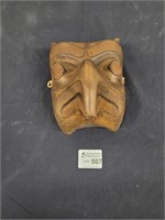 Vintage Aboriginal wood carved face