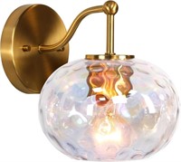 SEALED-Brushed Brass Semi Flush Mount