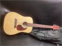 First Act Model MG 381 Guitar and Case