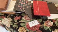 12 or more notebooks full stamp collection, all