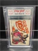 1980 Topps Weird Wheels Old Old Olds Card Grade 10