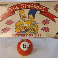 The Simpsons Magic 8 Ball & Boad Gams