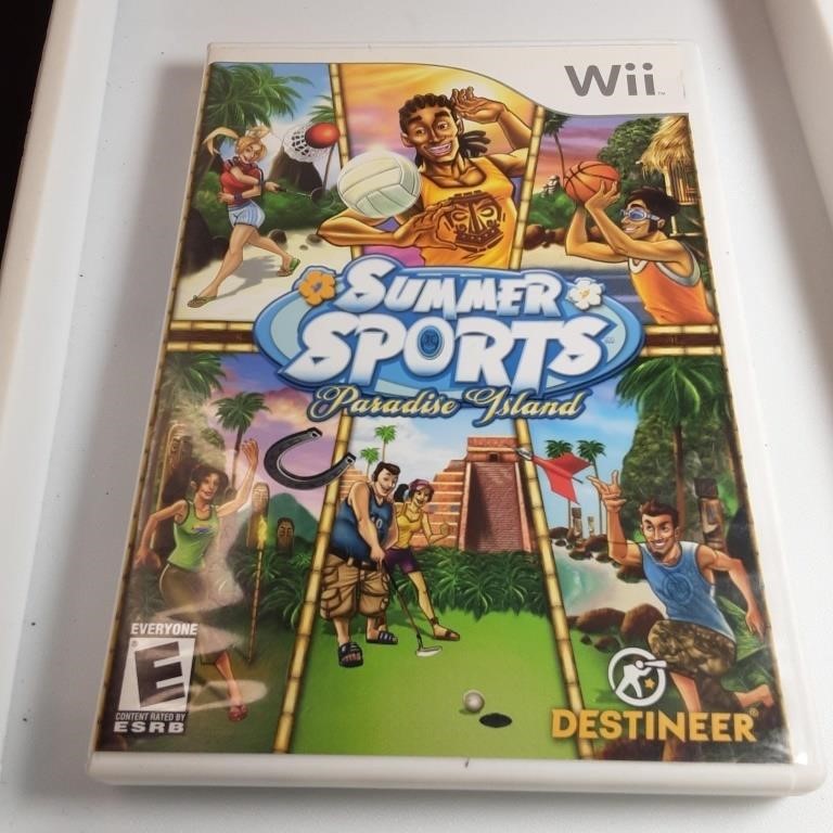 Wii summer sports game