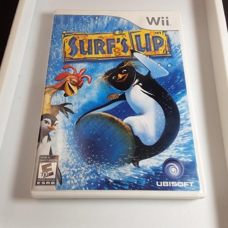 Wii Surfs up game