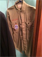Vintage Boy Scout Uniform shit with patches