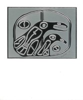 Norval Morrisseau (1932-2007) - "Birds Travelling