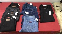 9 pair jeans women’s size 3, 11 and 11/12 over