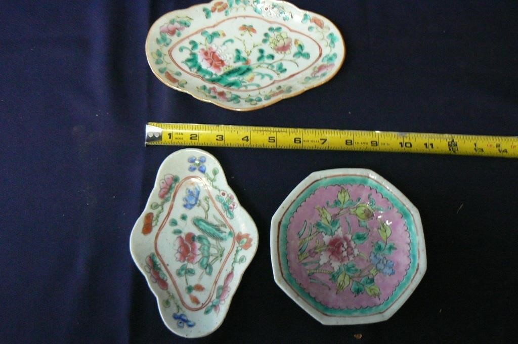 ANTIQUE ASIAN SERVING DISHES