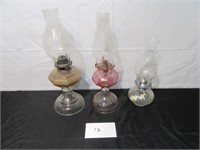Oil Lamps (3)