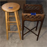 Stool and plant stand