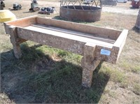Wood Cattle Feed Bunk
